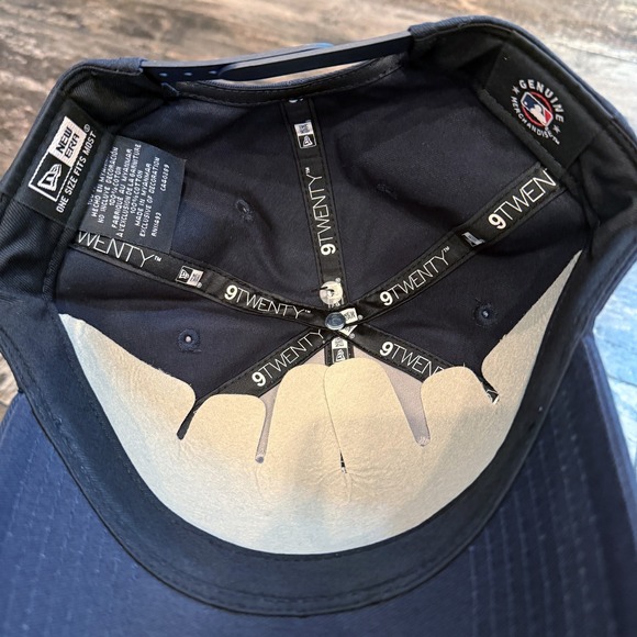 Atlanta Braves Hat Cap Strap Back MLB Baseball Mens New Era Sports OS NEW - Picture 7 of 8